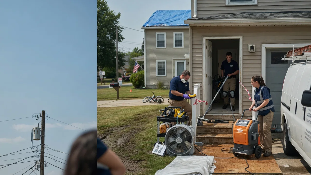 Water Damage Repair in Saegertown, PA near me